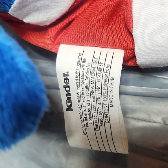 Kinder Rabbit Plush - Picture 3 of 5